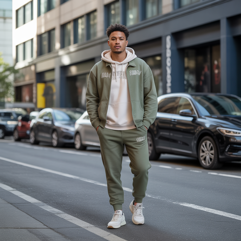 hoodie outfit men