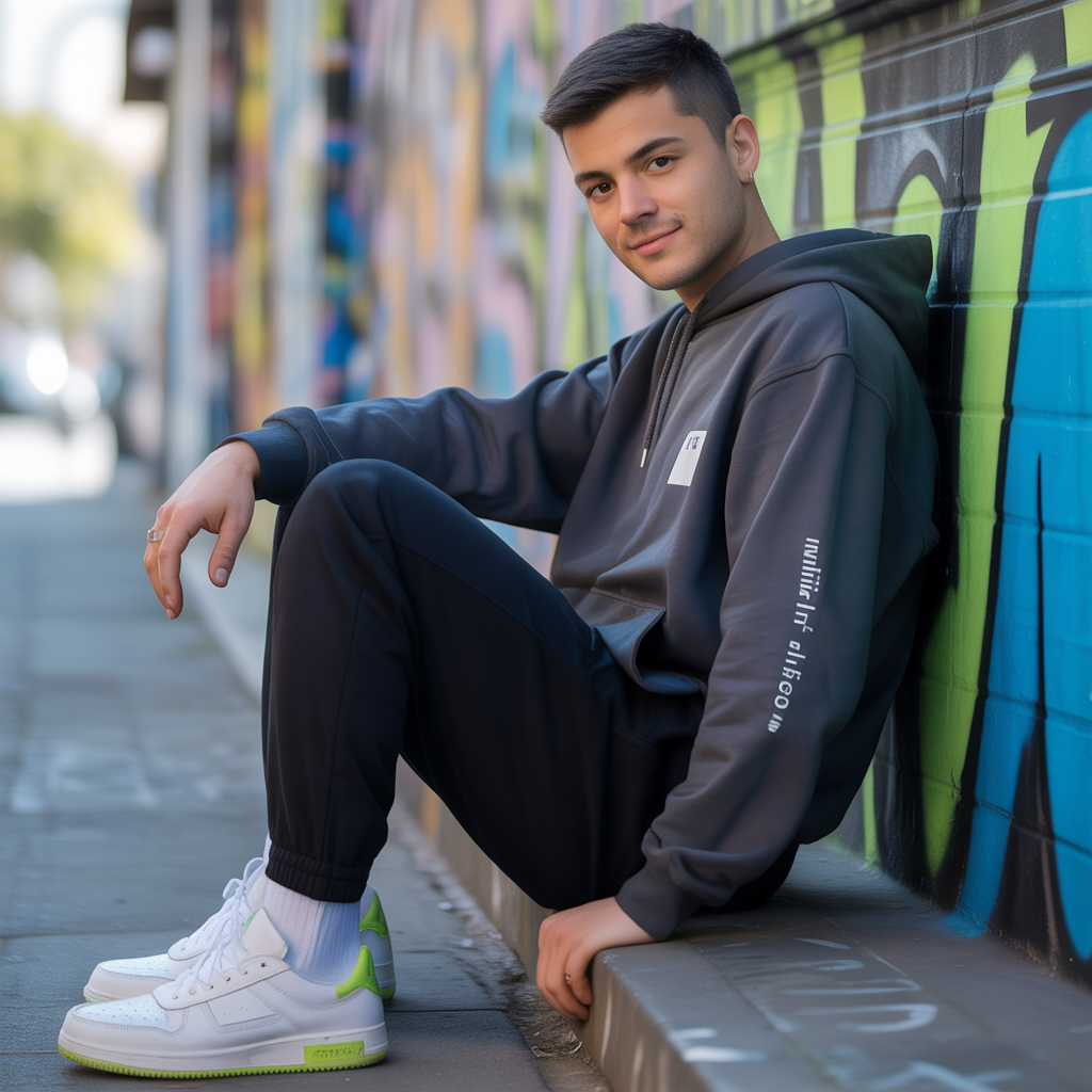 hoodie outfit men