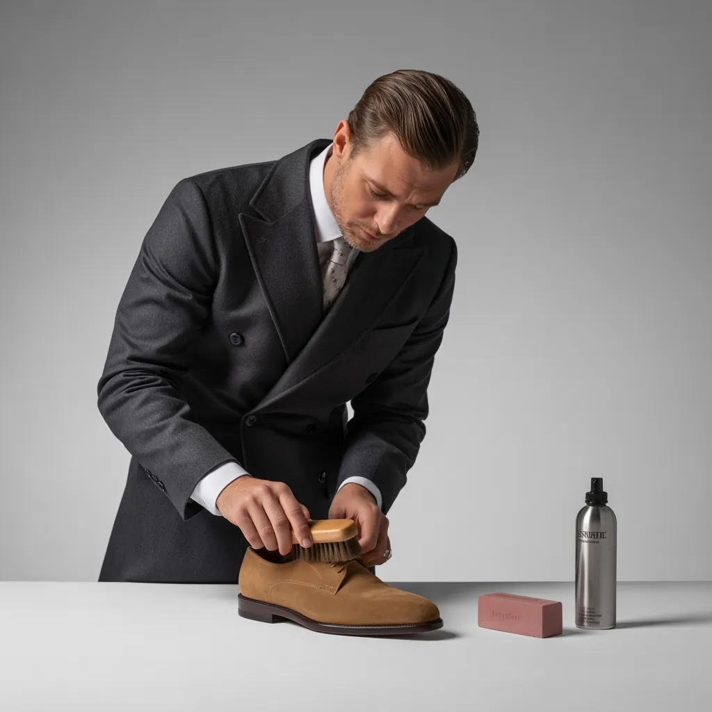 how to clean suede shoes