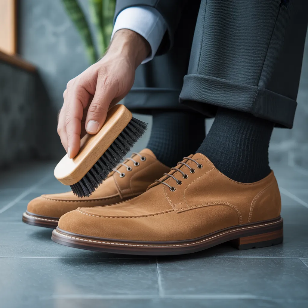 how to clean suede shoes