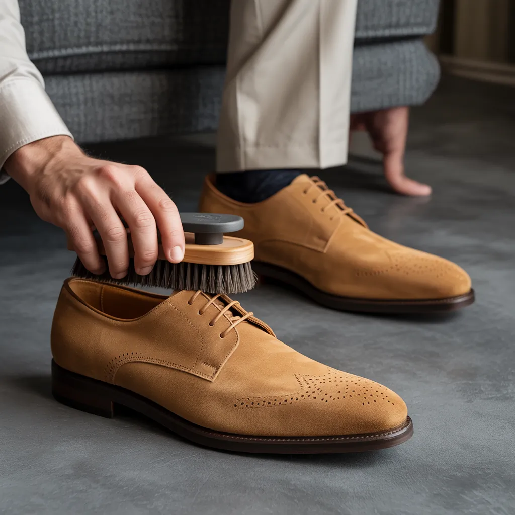 how to clean suede shoes