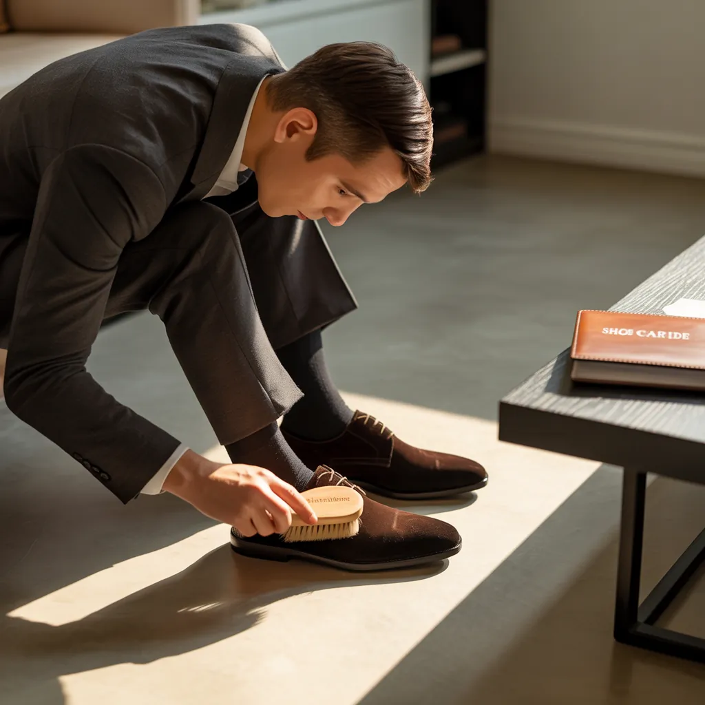 how to clean suede shoes