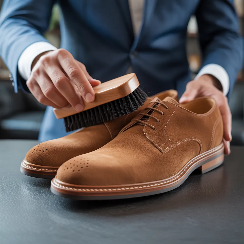 how to clean suede shoes