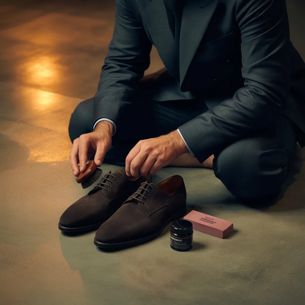 how to clean suede shoes