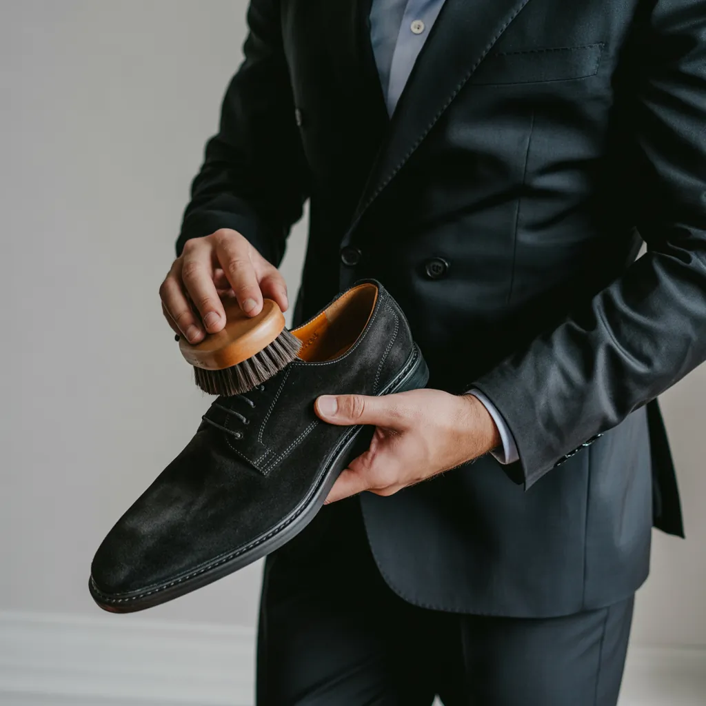how to clean suede shoes