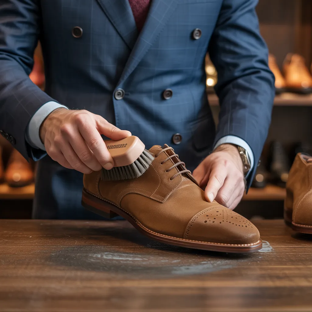 how to clean suede shoes