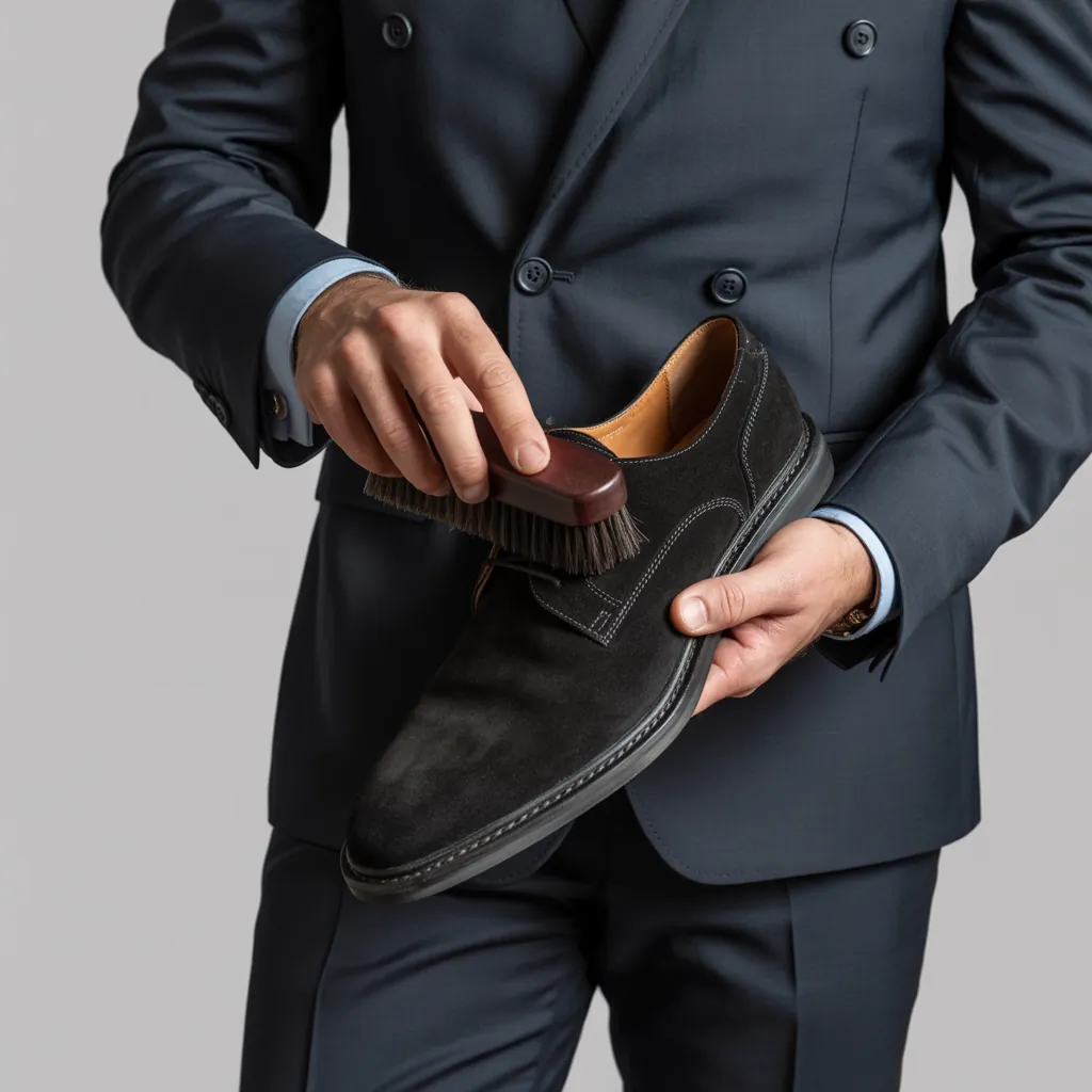 how to clean suede shoes