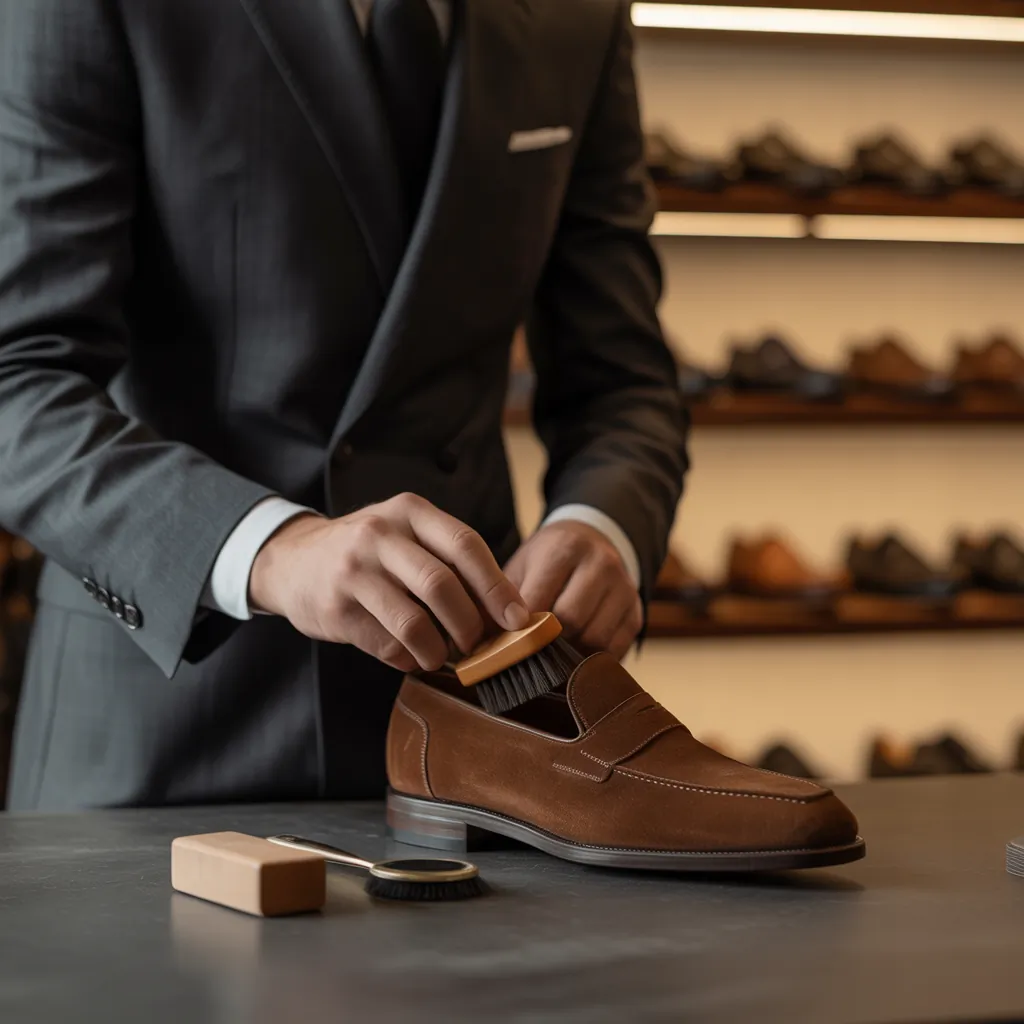 how to clean suede shoes