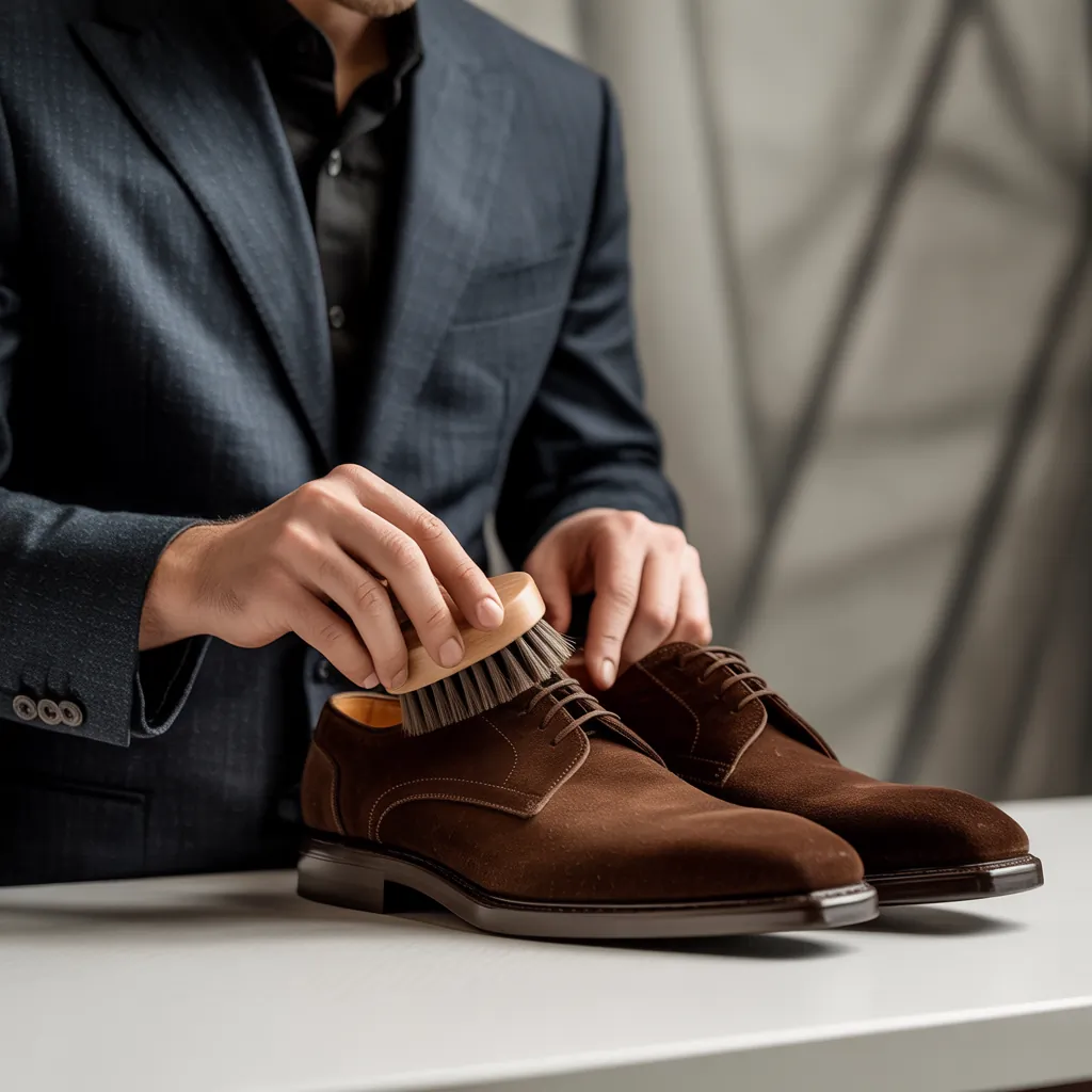 how to clean suede shoes