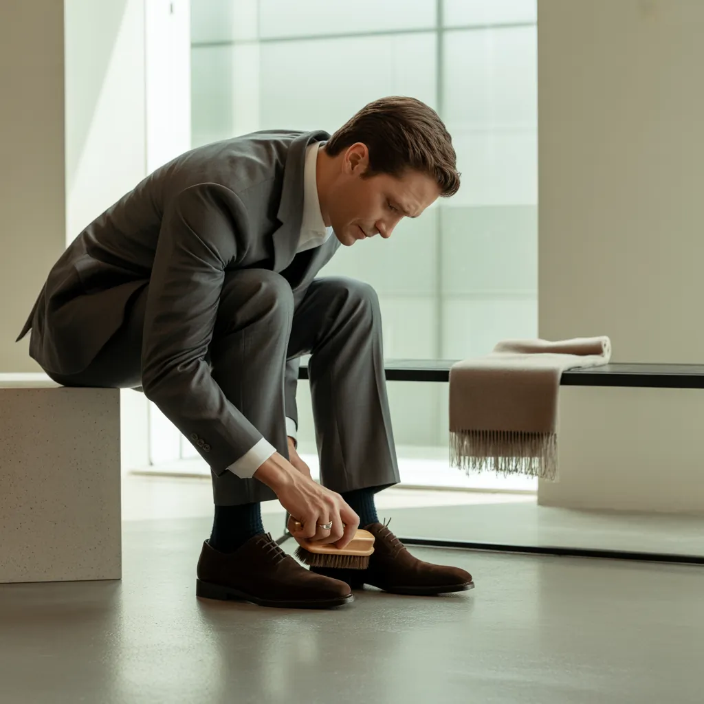how to clean suede shoes