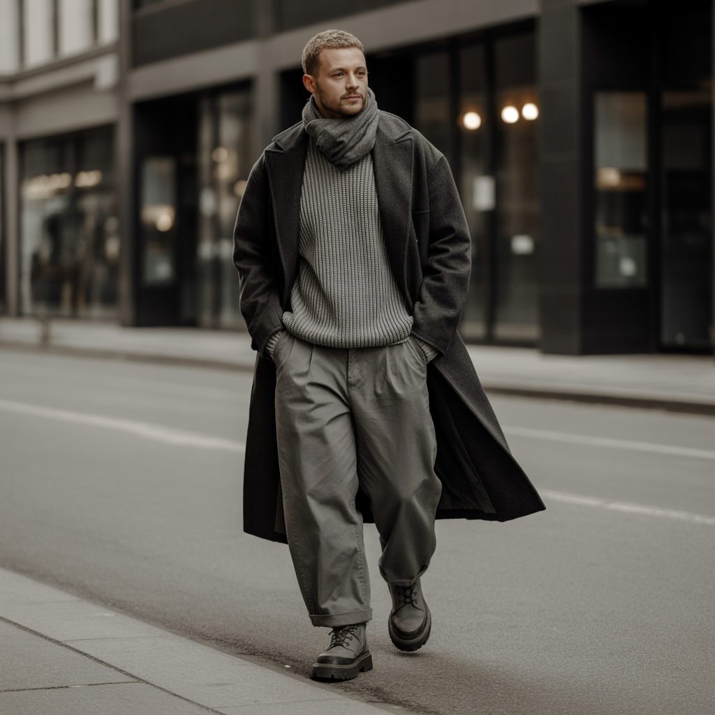 how to style baggy pants in winter menstyle guide
