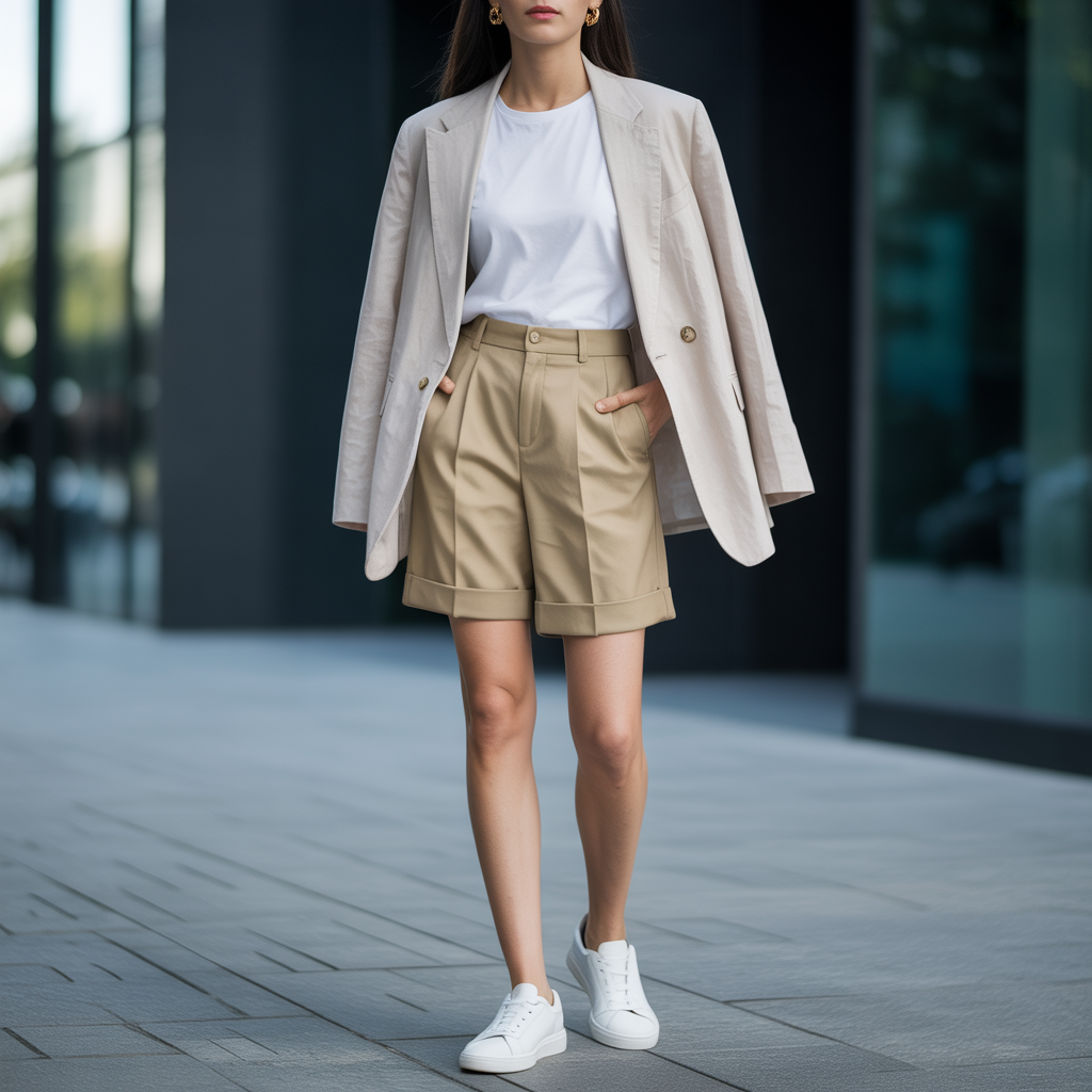 how to style your shorts like korean men