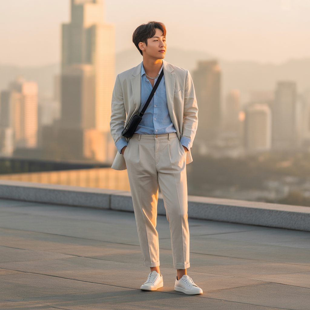 how to vacation in style like korean men