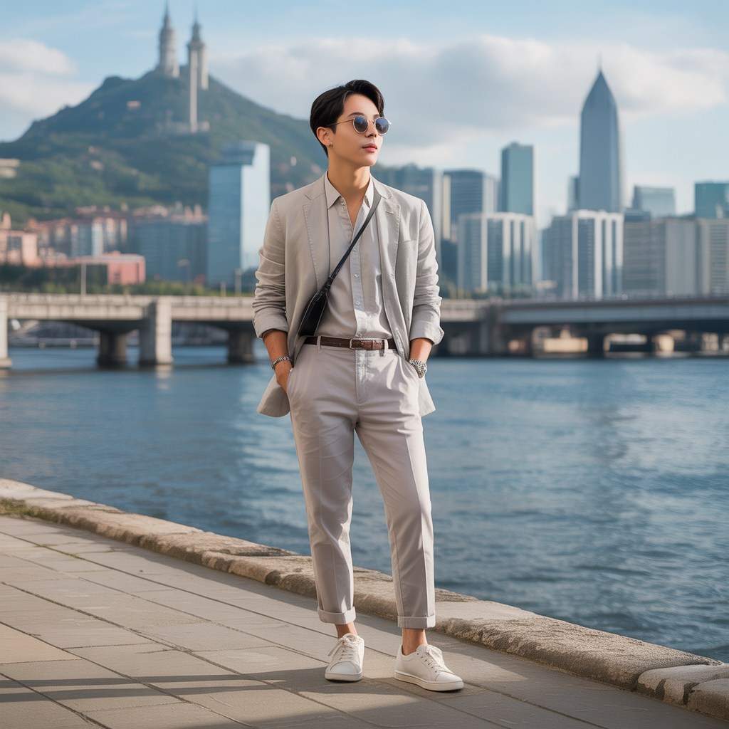how to vacation in style like korean men