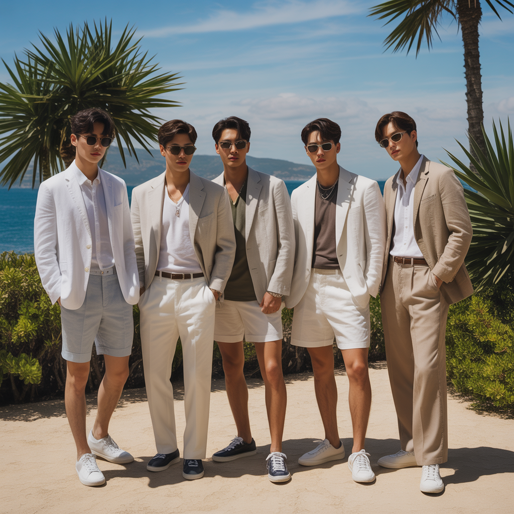 how to vacation in style like korean men