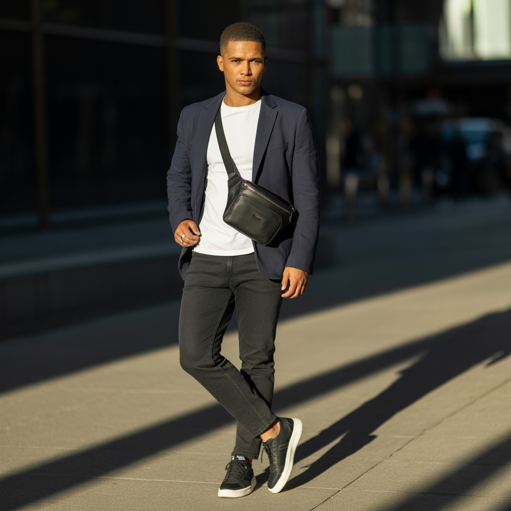 how to wear a belt bag