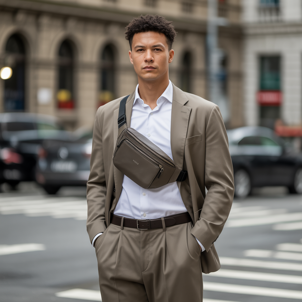 how to wear a belt bag