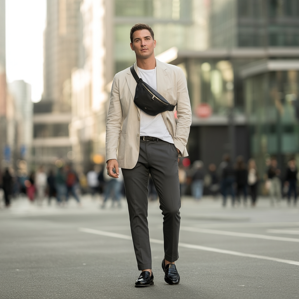 how to wear a belt bag