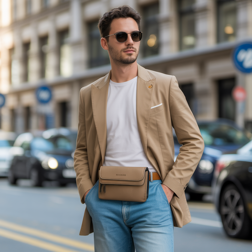 how to wear a belt bag