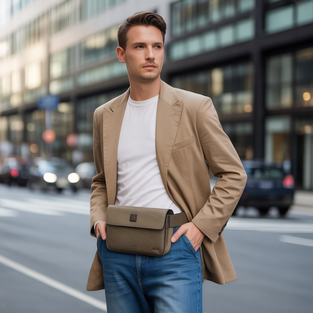 how to wear a belt bag