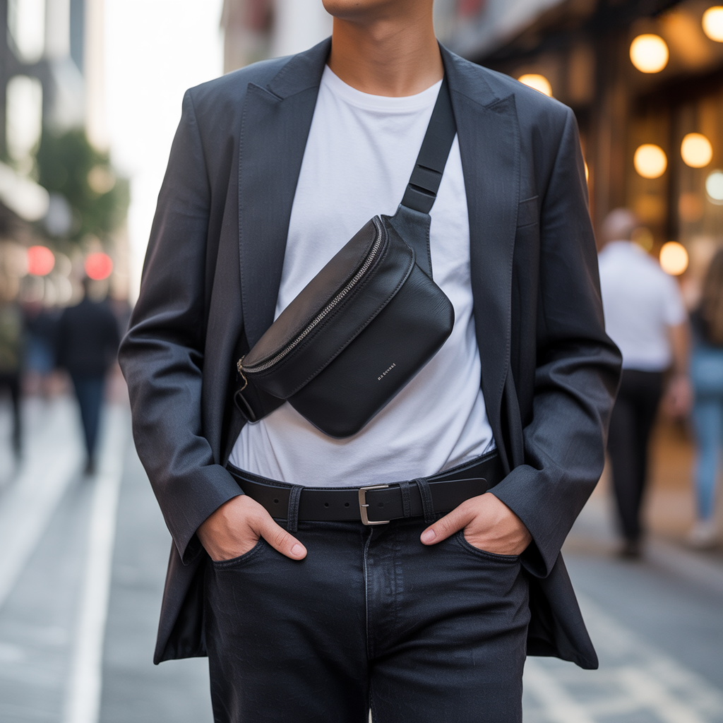 how to wear a belt bag