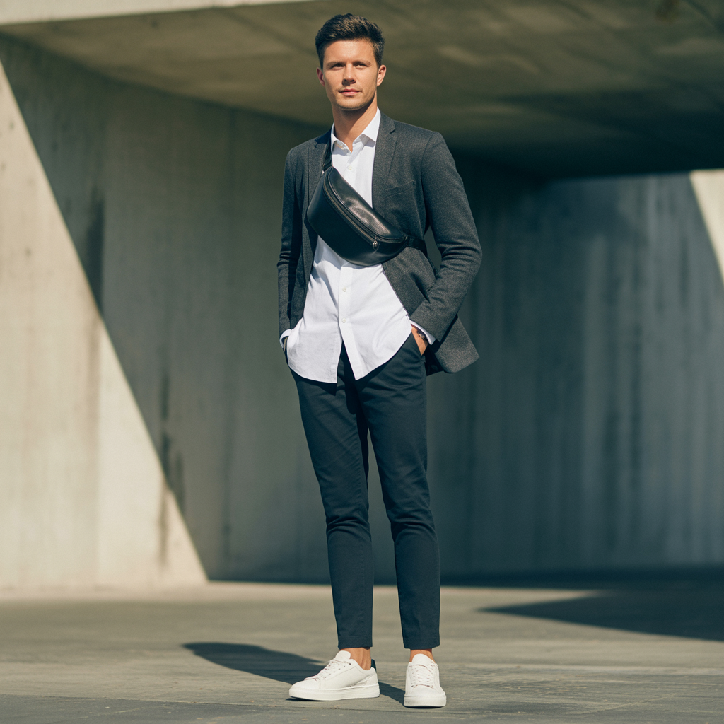 how to wear a belt bag