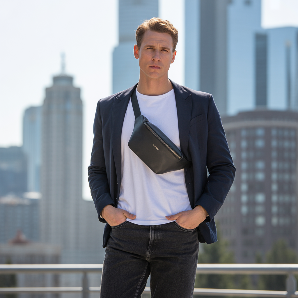 how to wear a belt bag