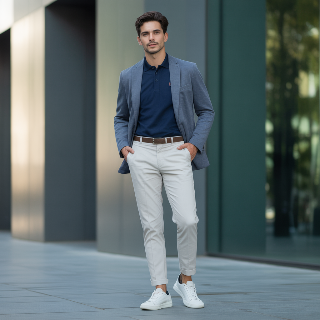 how to wear a polo shirt like korean men