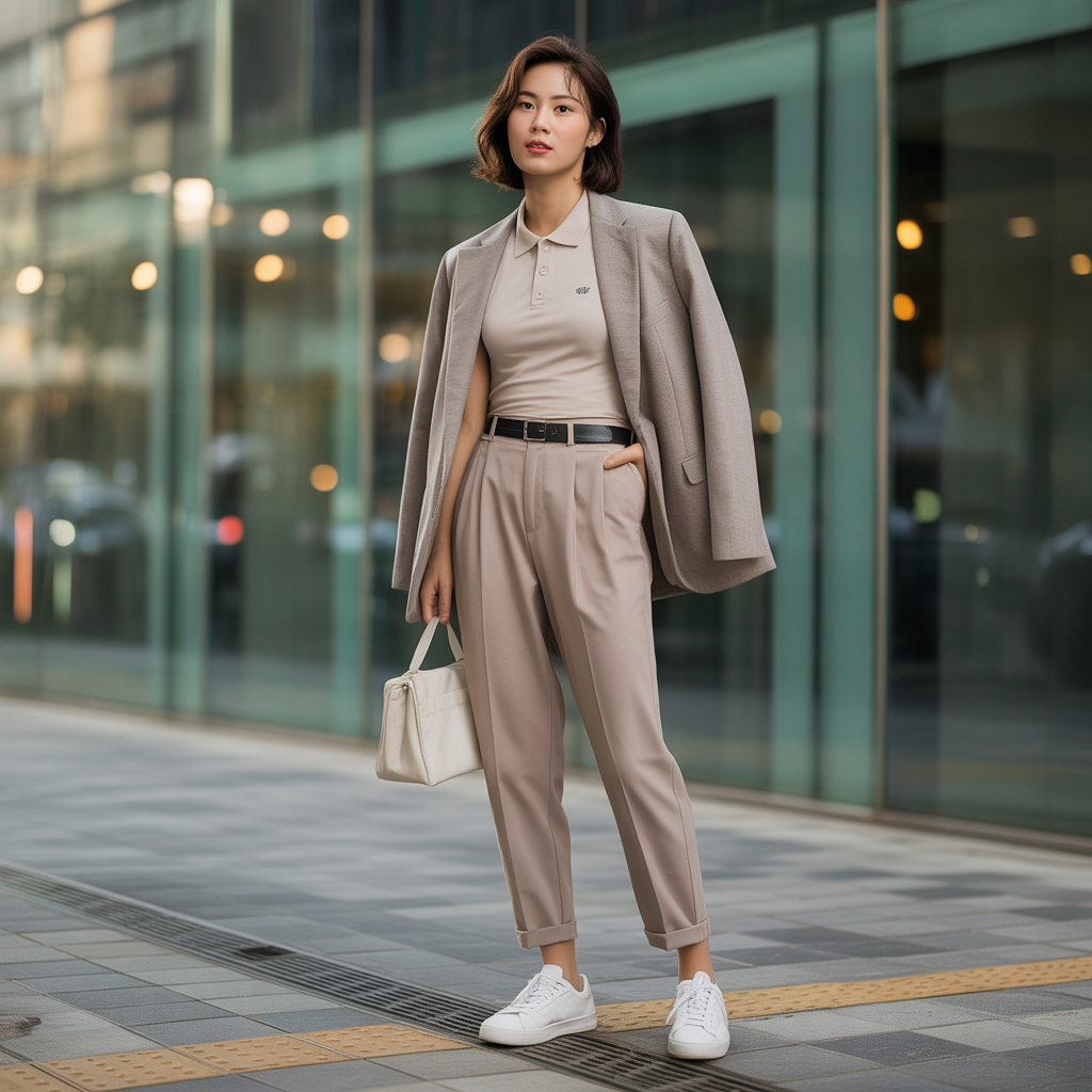 how to wear a polo shirt like korean men