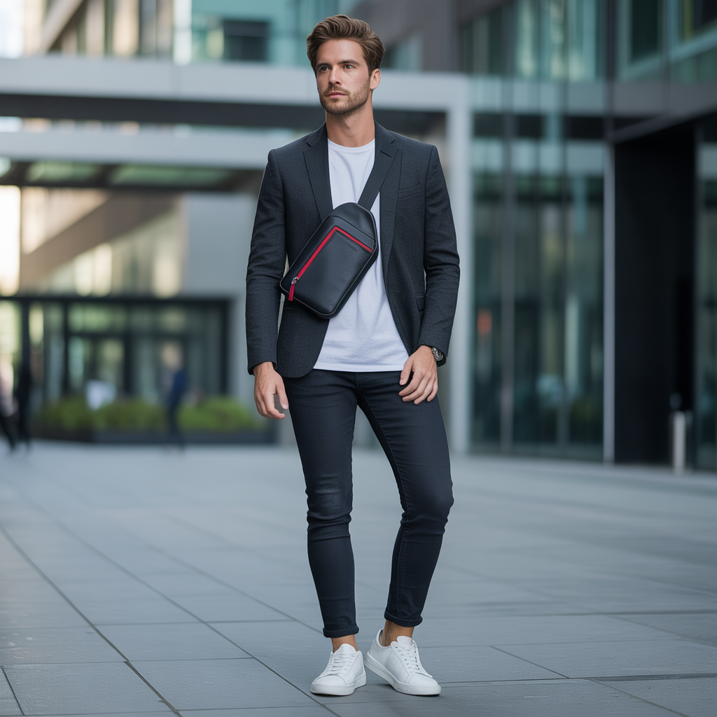 how to wear a sling bag