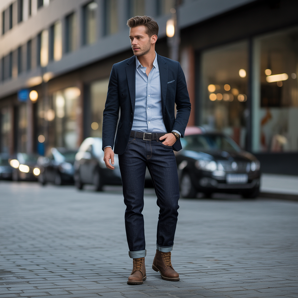 how to wear boots with jeans