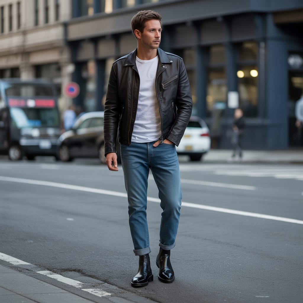 how to wear boots with jeans