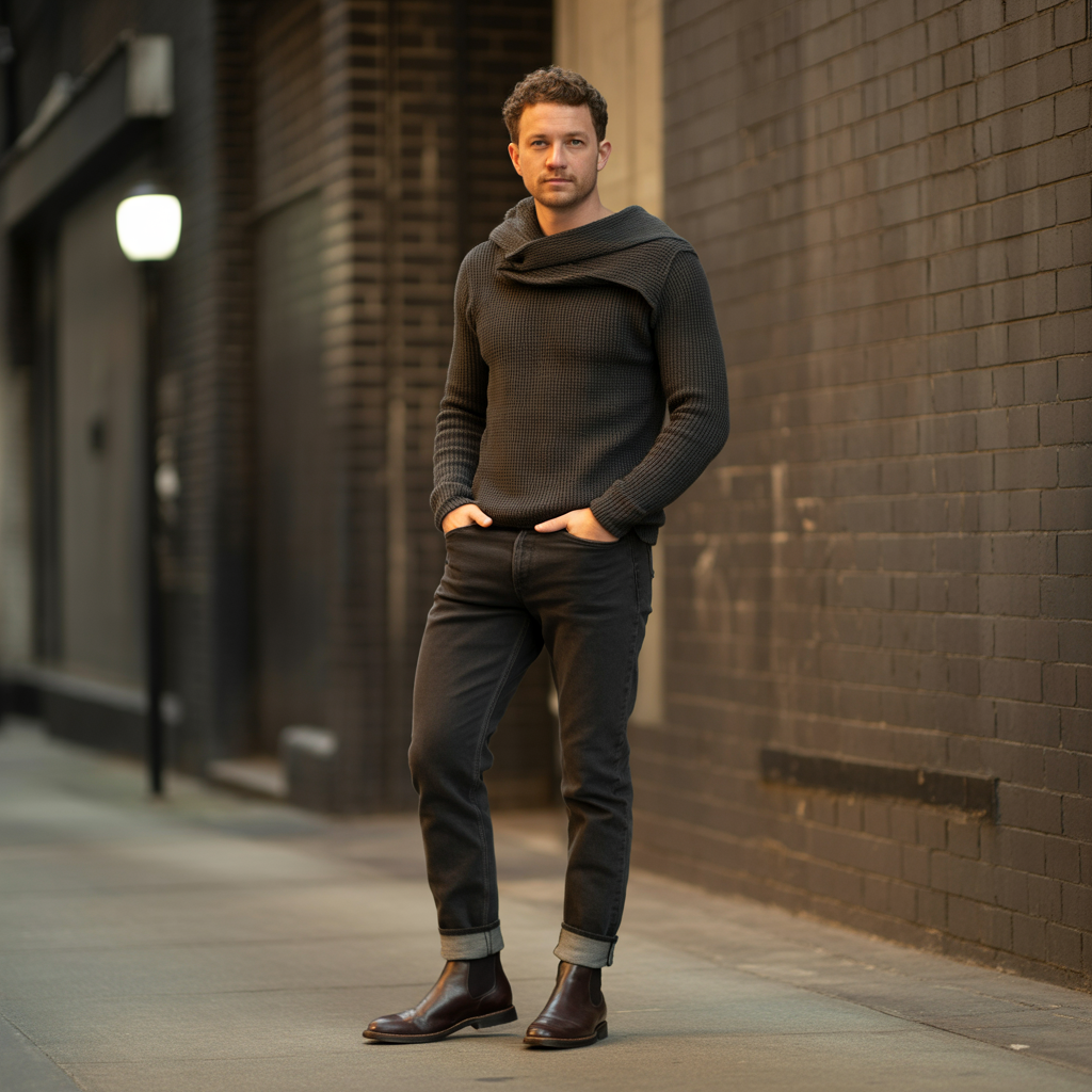 how to wear boots with jeans