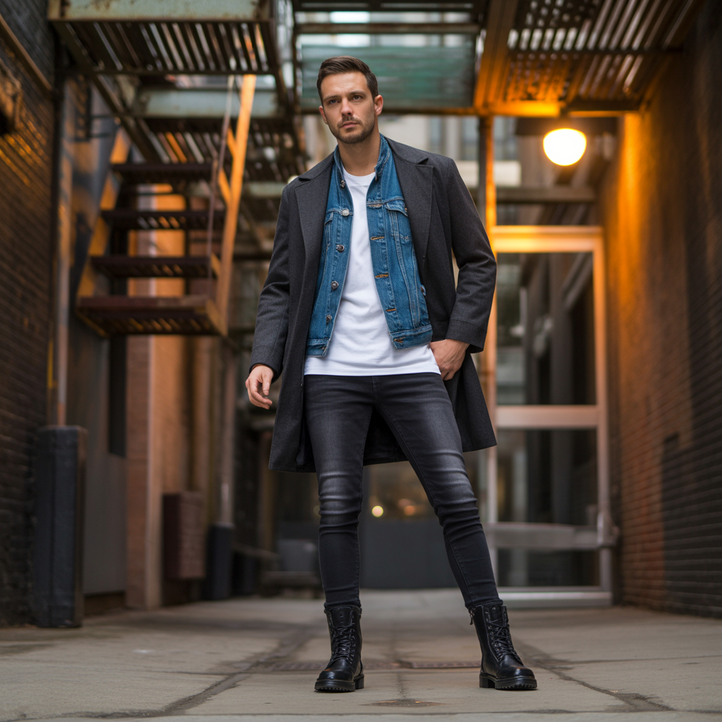 how to wear combat boots