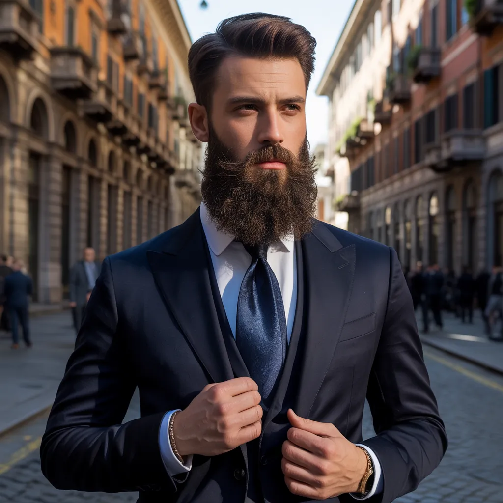 italian beard