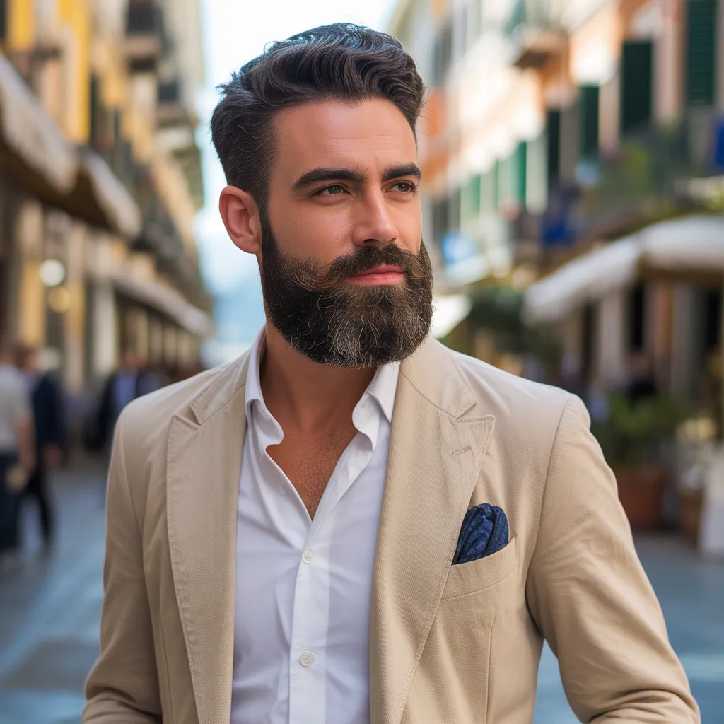 italian beard