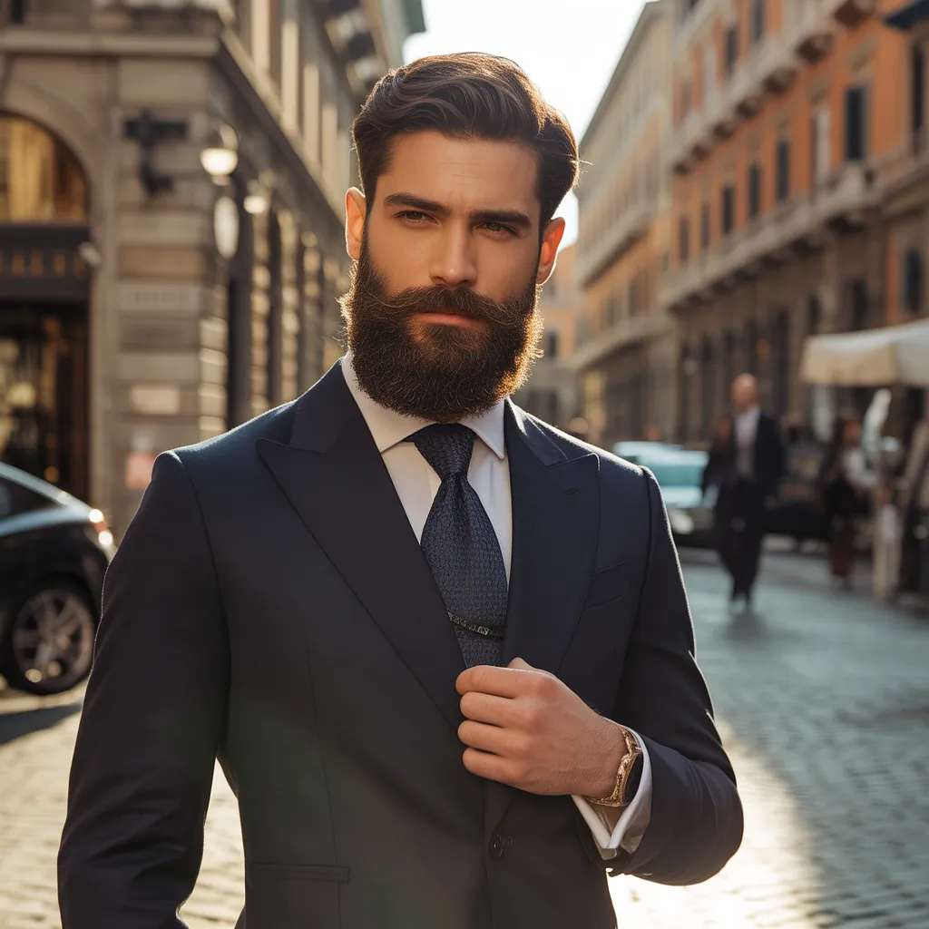 italian beard
