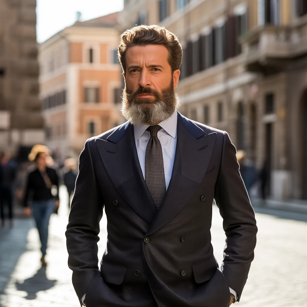 italian beard