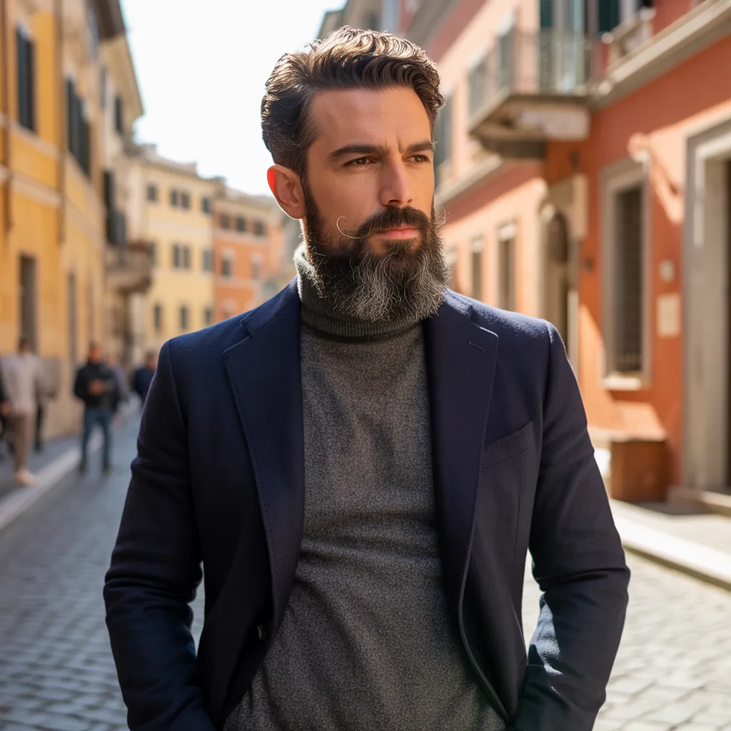 italian beard