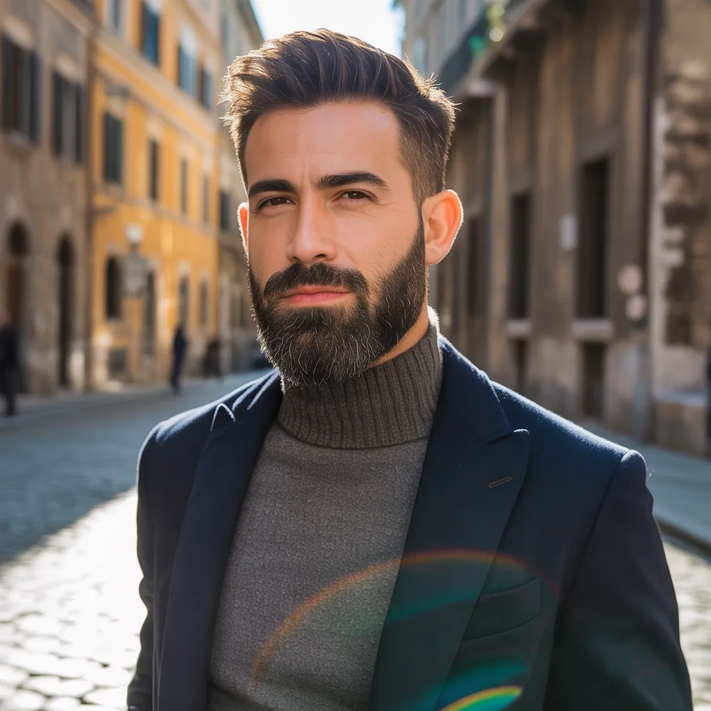italian beard