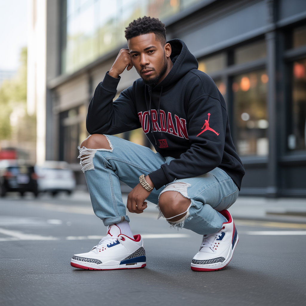 jordan 3 outfit men