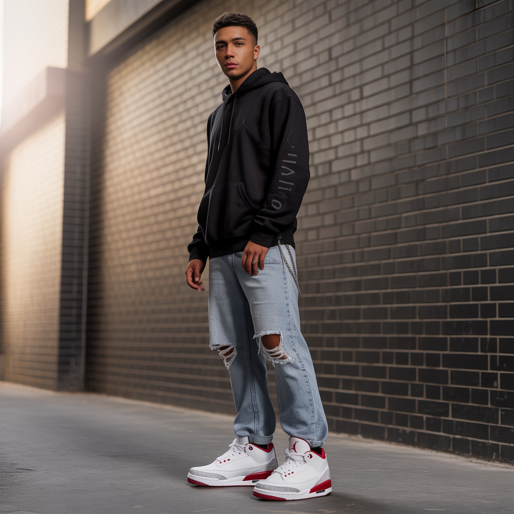 jordan 3 outfit men