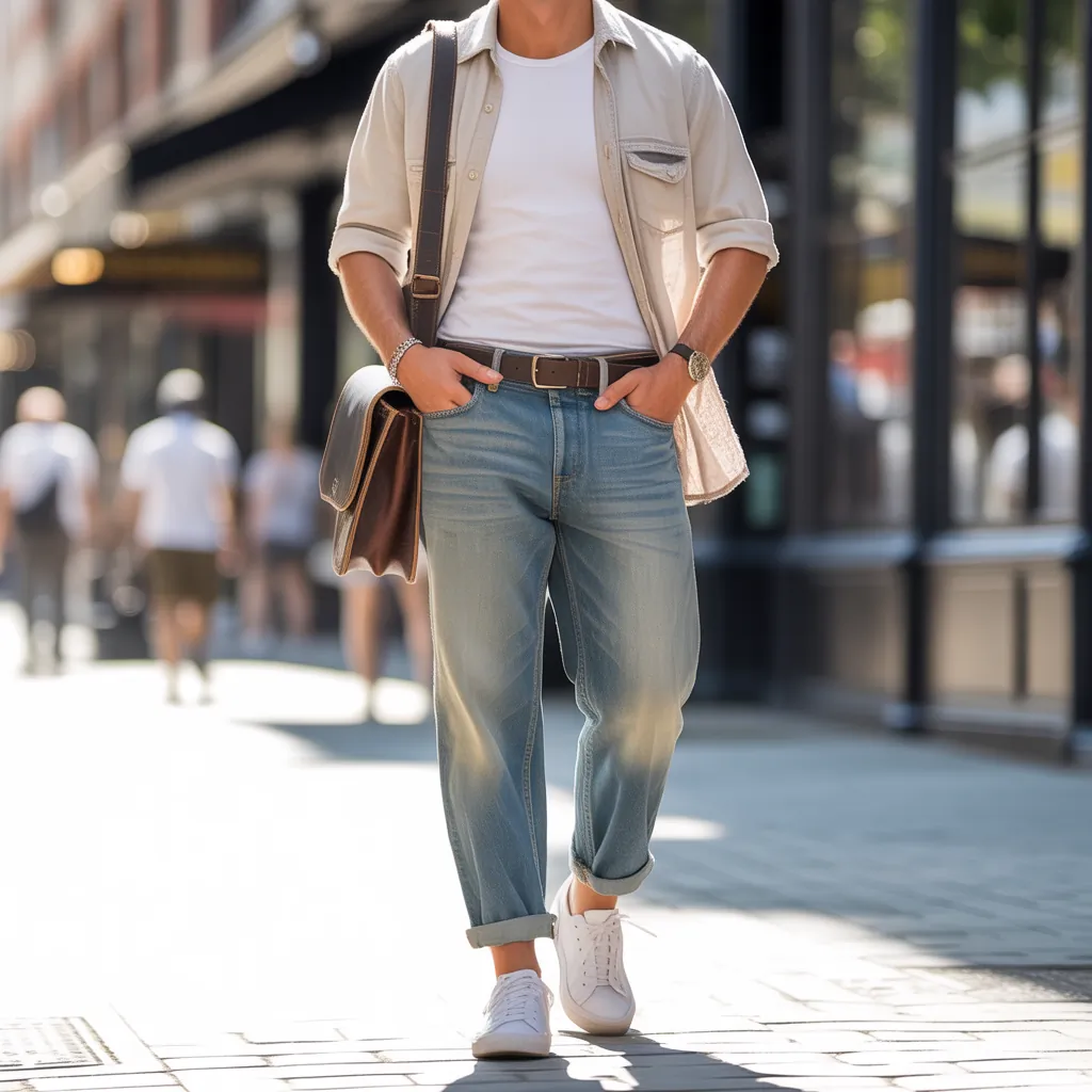 jorts mens outfits