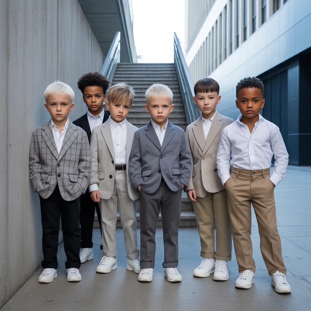 kids short hair styles