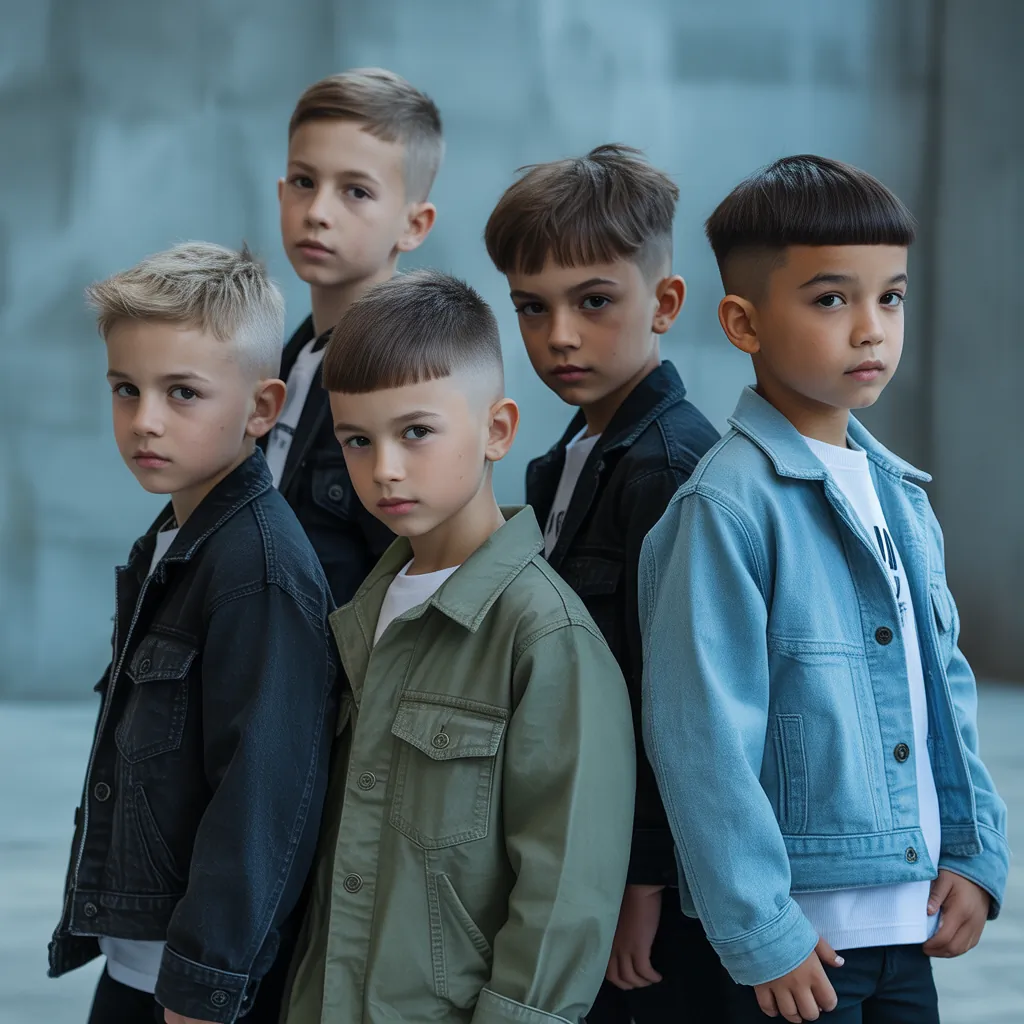 kids short hair styles