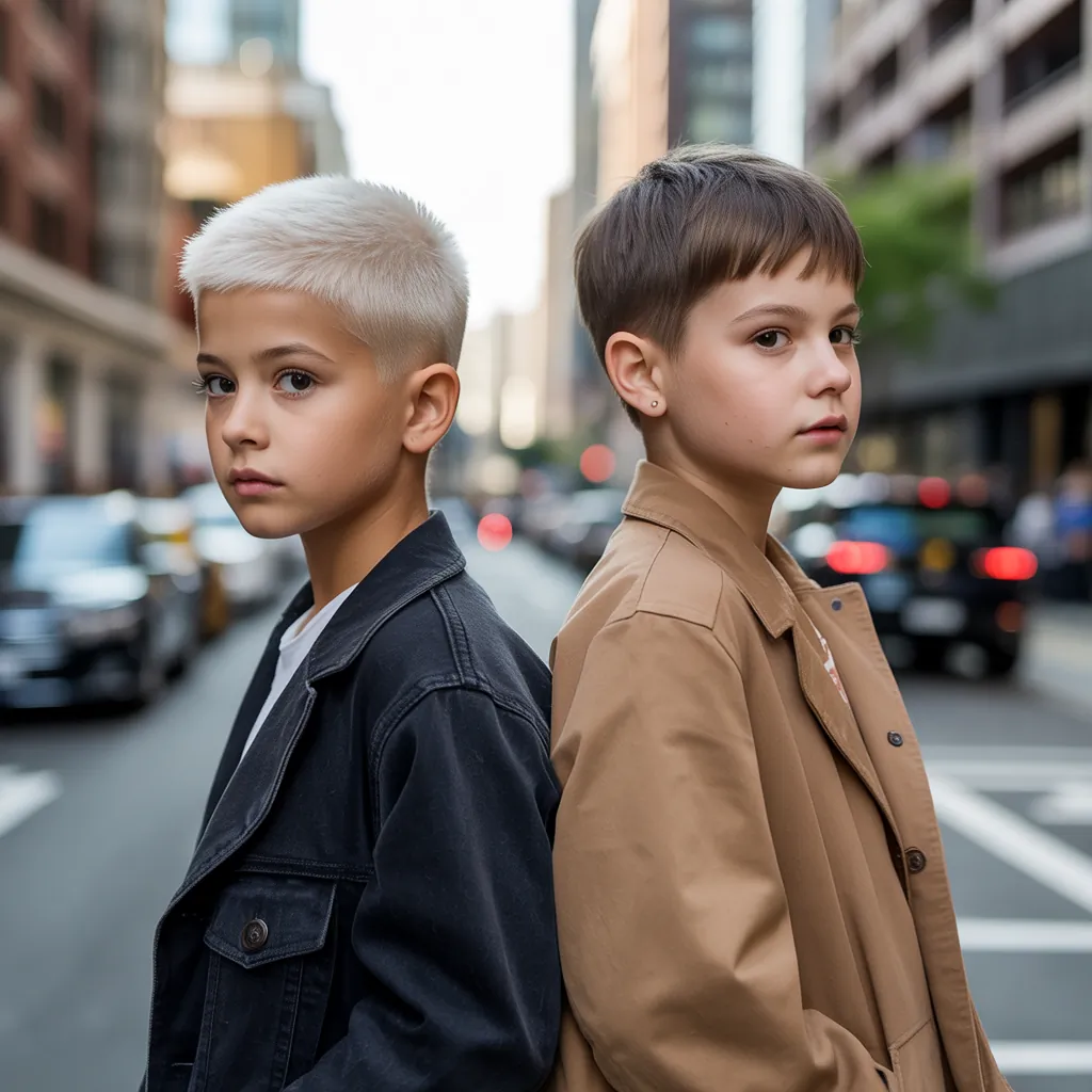 kids short hair styles