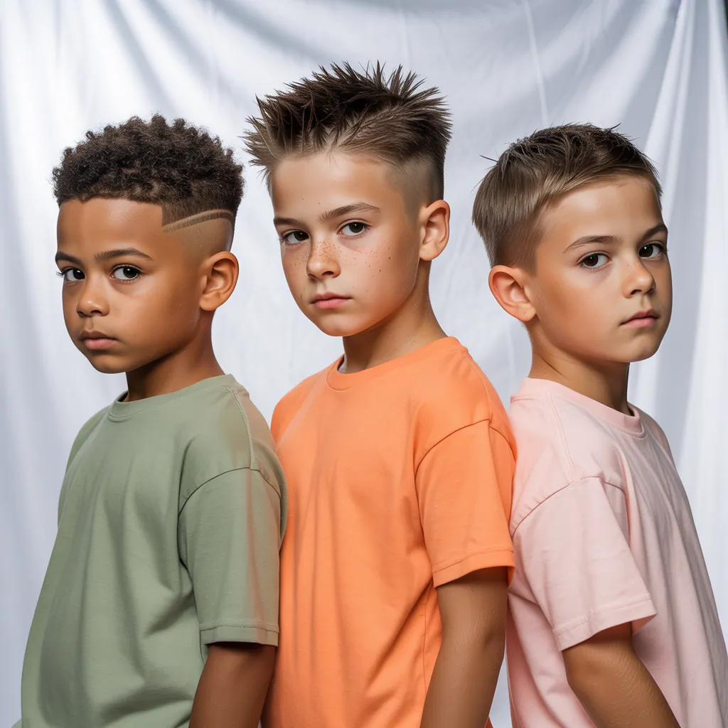 kids short hair styles