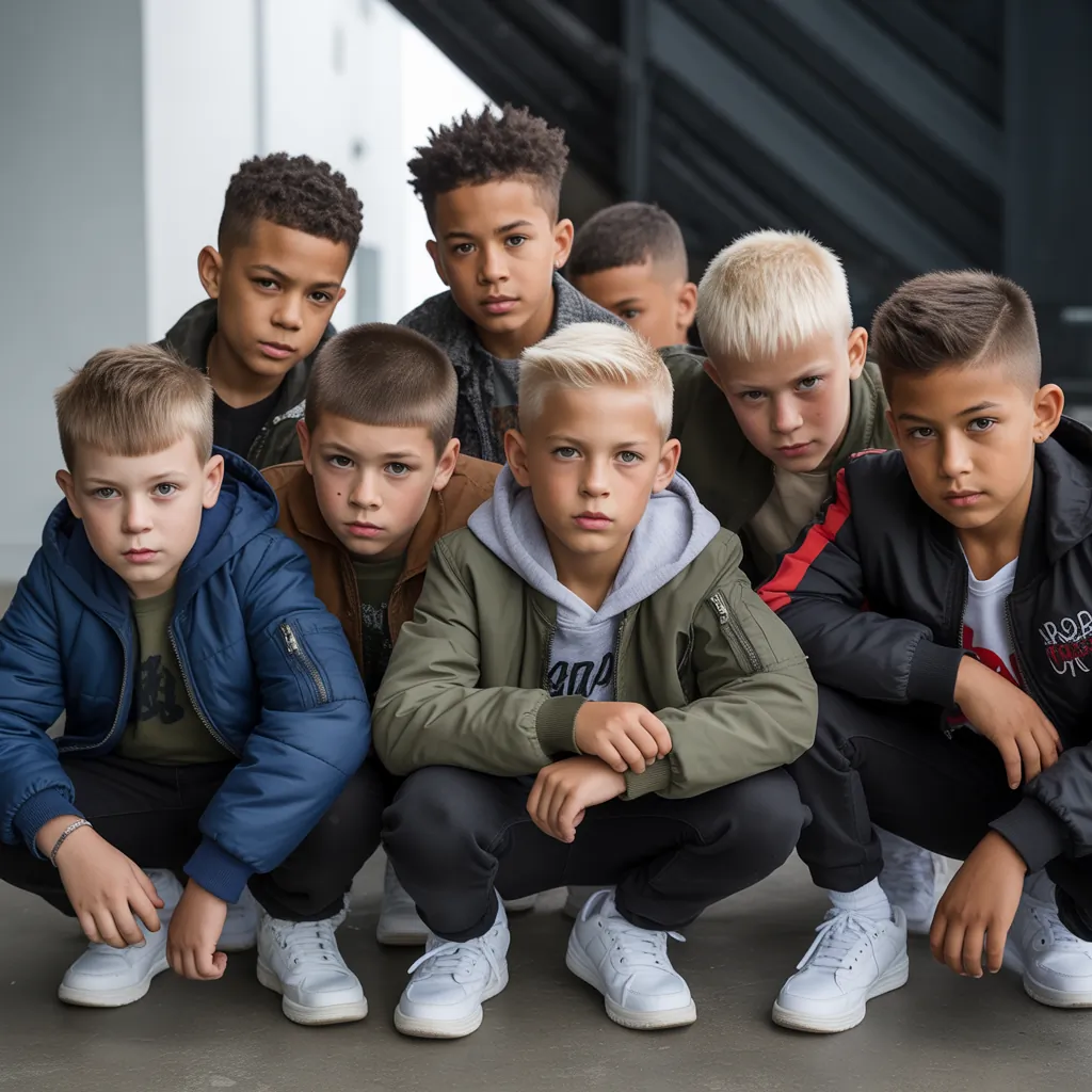 kids short hair styles