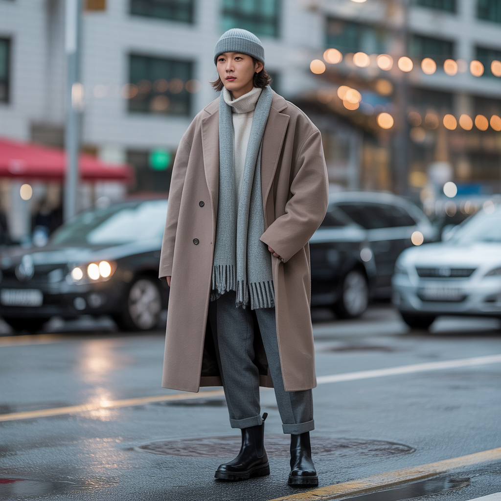 korean mens winter outfit ideas