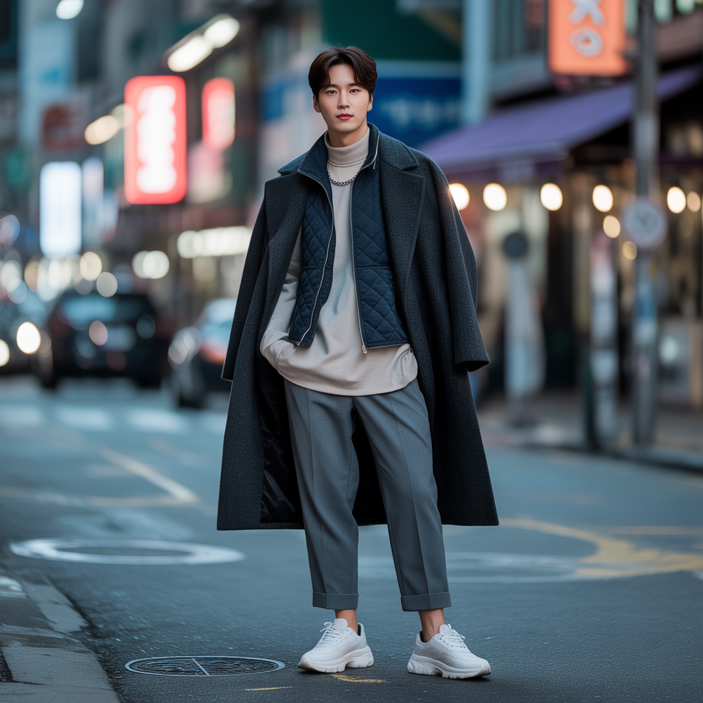 korean mens winter outfit ideas